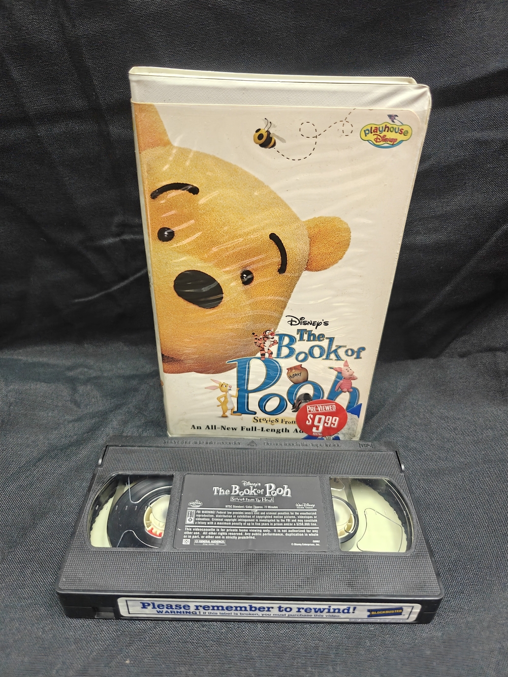 Disney Playhouse: The Book of Pooh VHS - Winnie the Pooh Artwork